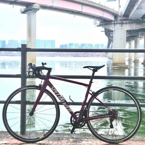 [BUNJANG] Specialized Allez E5 Burgundy Road Bike / [8/9에 글 내림]스페셜라이즈드 알레 e5 급처