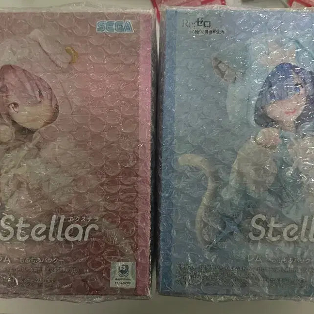 [BUNJANG] Re:Zero Rem & Ram X Stellaris Bundle Set (Sealed) / 미개봉) 리제로 렘, 람 스텔라 일괄