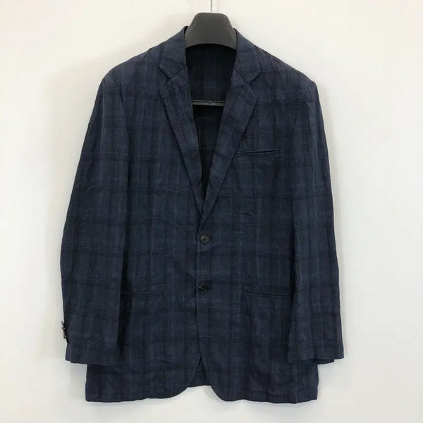 [BUNJANG] TIME Homme Seersucker Linen Blend Jacket Navy / TIME 타임옴므 린넨혼방 시어서커자켓 100-175