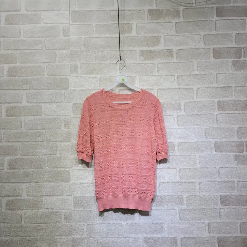 [BUNJANG] Short Sleeve Knit 66 / ㅊ163 반팔 니트 66