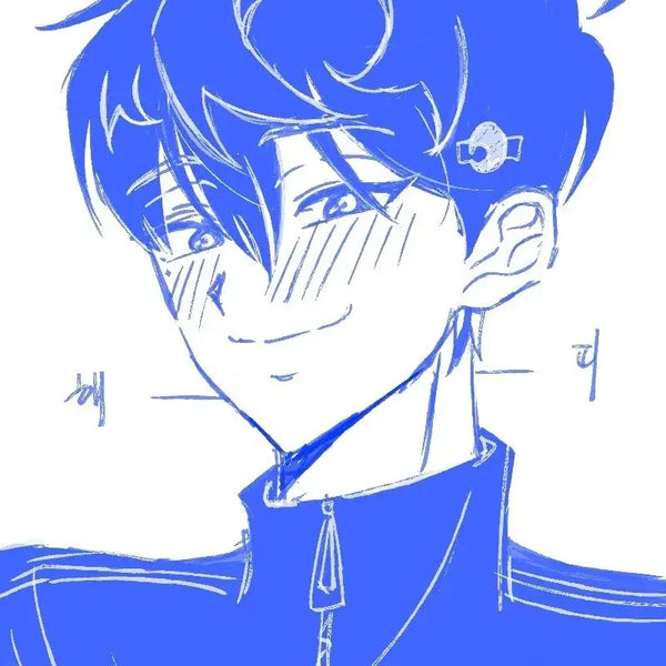 [BUNJANG] Bust Sketch Commission (Up to 2 Characters) / 흉상 낙서타입 커미션