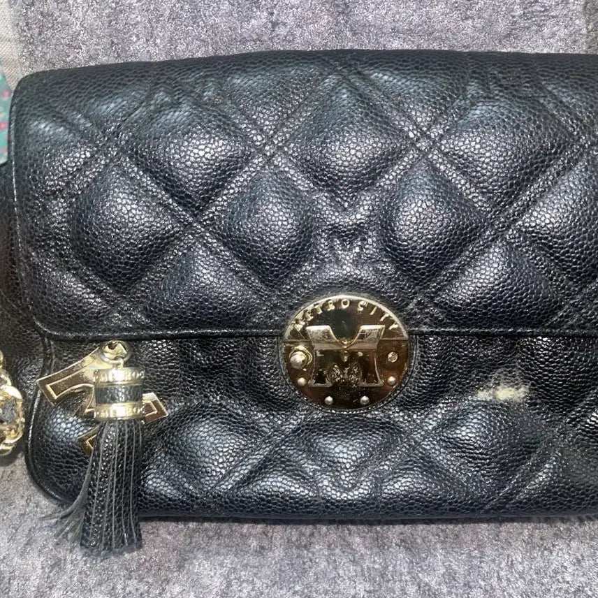 [BUNJANG] Metrociti Tassel Crossbody Bag / 메트로시티 태슬 크로스백