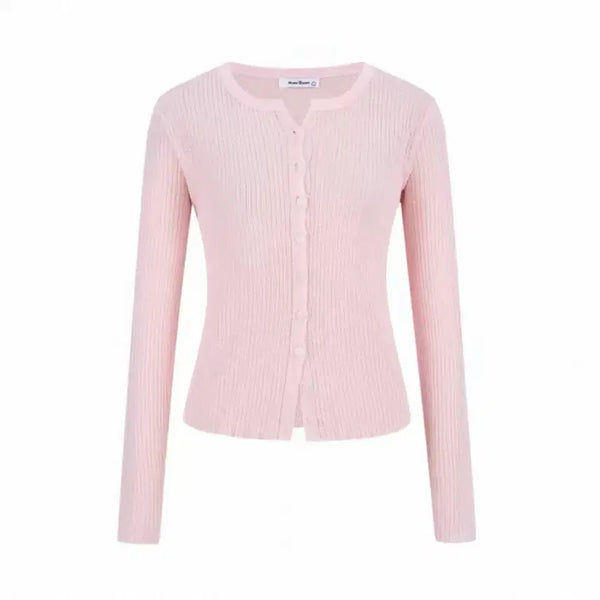 [BUNJANG] Strawberry Milk Light Summer Cardigan / 핑크 가디건 여름 가디건 딸기우유 (교신)