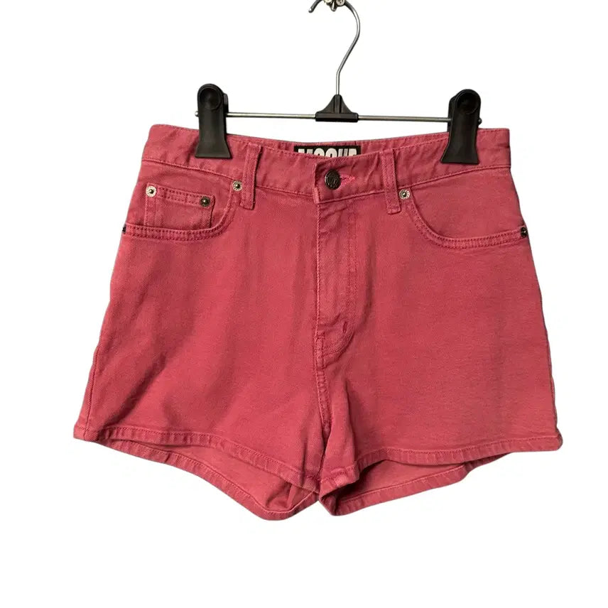 [BUNJANG] Mischief Women's Pink Denim Shorts / M 미스치프 여성 핑크 데님 반바지