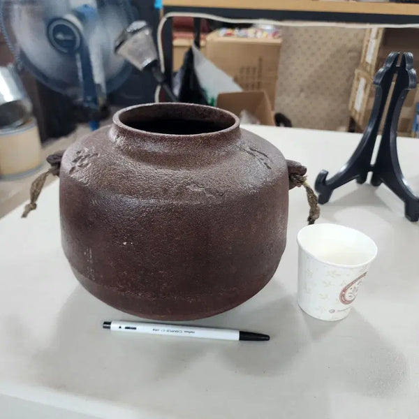 [BUNJANG] Japanese Cast Iron Pot / Japan 무쇠주물 지름22cm 높이17.5cm