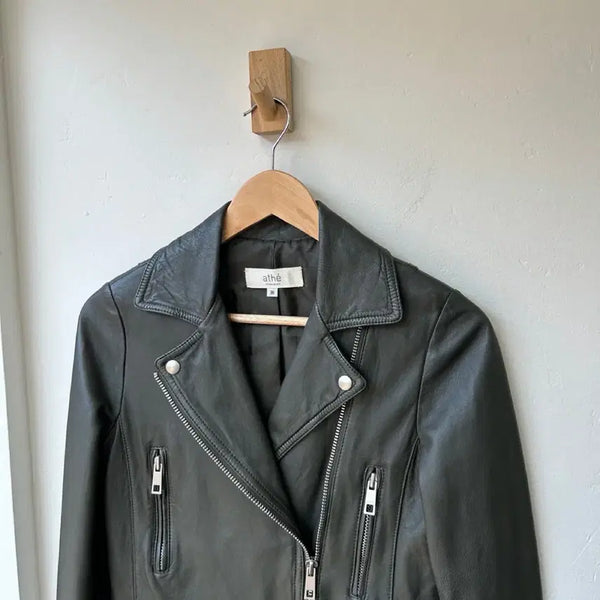 [BUNJANG] Atte Lambskin Rider Jacket / 17684 - 아떼 램스킨 라이더 자켓
