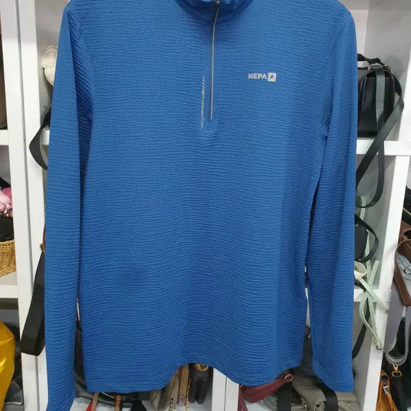 [BUNJANG] Nepa Half-Zip Hiking T-Shirt / 네파 등산 반집업 티 100
