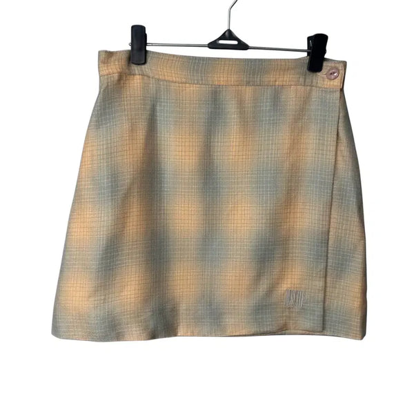 [BUNJANG] Mischief Check Wool Skirt / M 미스치프 체크 울 스커트 치마