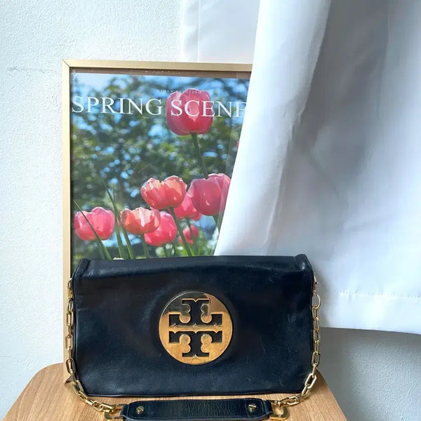 [BUNJANG] Tory Burch Amanda Clutch Shoulder Bag / 토리버치 아만다 클러치 숄더백