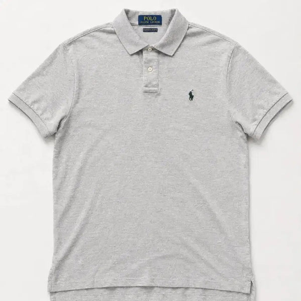 [BUNJANG] Polo Ralph Lauren Grey PK T-Shirt / Polo 폴로 랄프로렌 그레이 PK 반팔