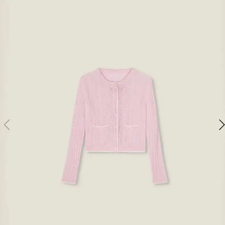 [BUNJANG] Replain Cots Knit Cardigan Pink / 르플레인 코츠 cots 니트 가디건 핑크