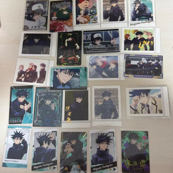 [BUNJANG] Jujutsu Kaisen Megumi Fushiguro Card Bundle Set / 주술회전 후시구로 메구미 카드 일괄