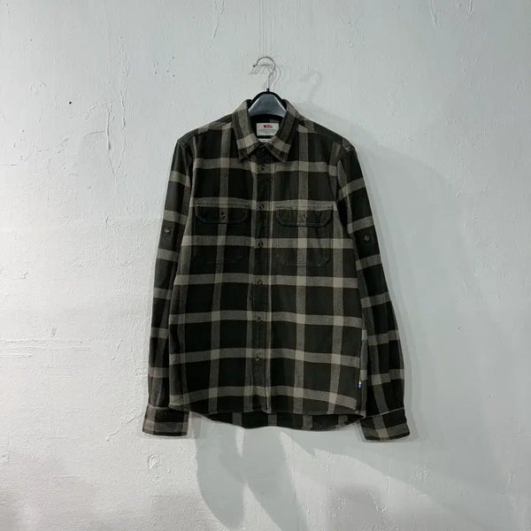 [BUNJANG] Fjällräven Skog Checkered Shirt (M) / 피엘라벤 skog 체크남방 M