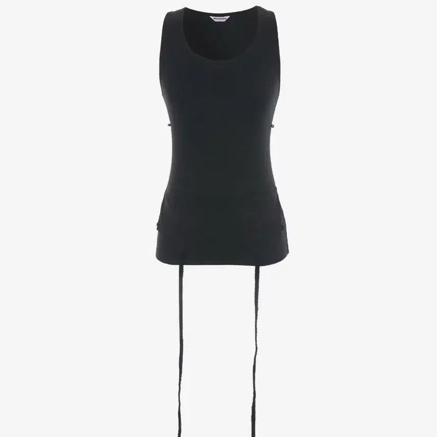 [BUNJANG] Double SC Type-G Sleeveless T-Shirt Black / 더블에스씨 Type-G sleeveless 001