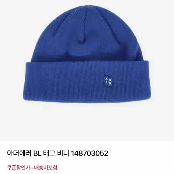 [BUNJANG] Ader Error BL Tag Beanie Blue / 아더에러 BL 태그 비니 블루