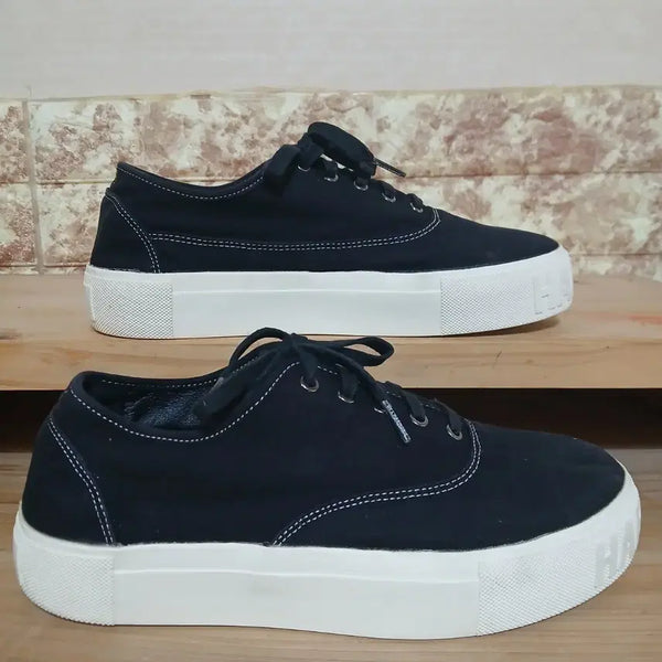 [BUNJANG] DE.L.HARMONIE Black Sneakers Size 270 / (137) DE.L.HARMONIE 블랙 스니커즈 270