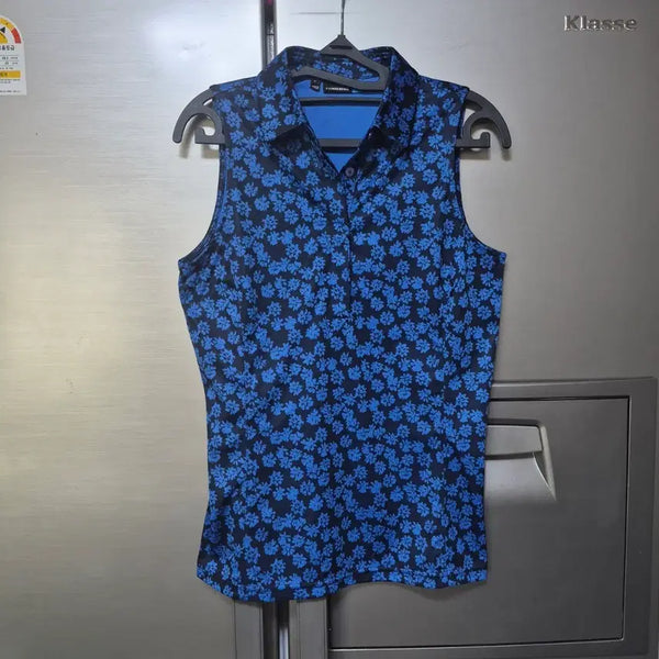[BUNJANG] J.LINDEBERG Golf Sleeveless Collar Top / 제이린드버그 골프 카라 나시티