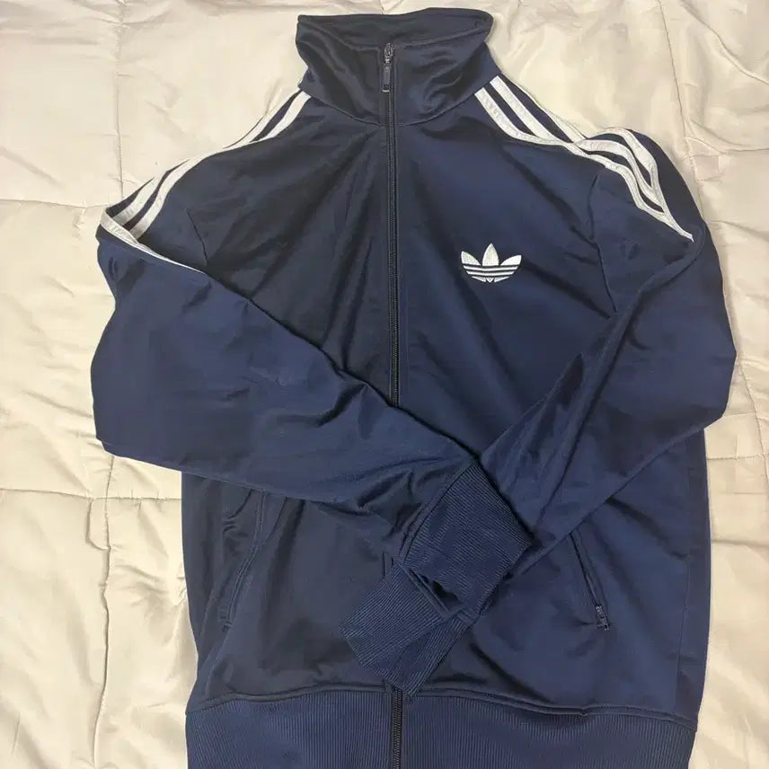 [BUNJANG] Adidas Firebird Tracktop Jersey Navy / 아디다스 파이어버드 트랙탑 져지 네이비 급처
