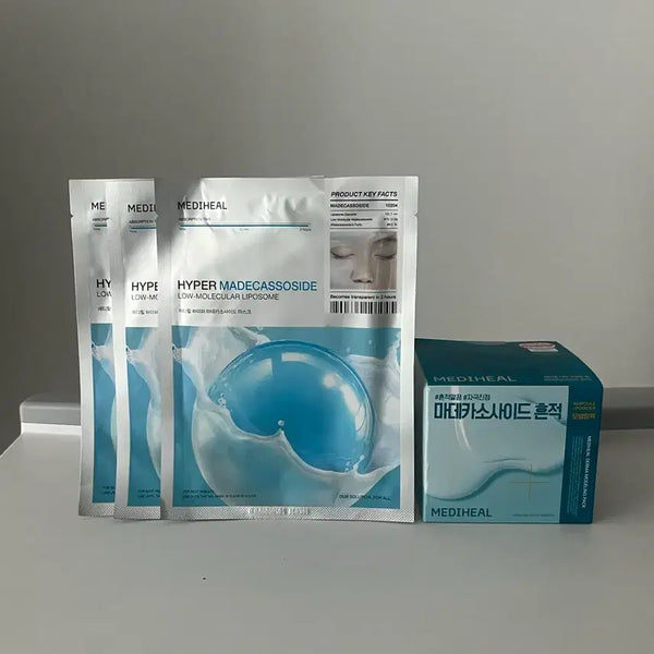 [BUNJANG] Mediheal Madecassoside Gel Mask Pack 2 Sheets + Modeling Pack / 메디힐 마데카소사이드 겔마스크팩2장+모델링팩