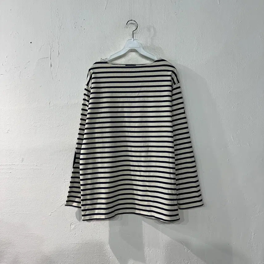 [BUNJANG] Saint James "Guildo" Striped Long Sleeve Top / 세인트제임스 길도 스트라이프 긴팔 M/L