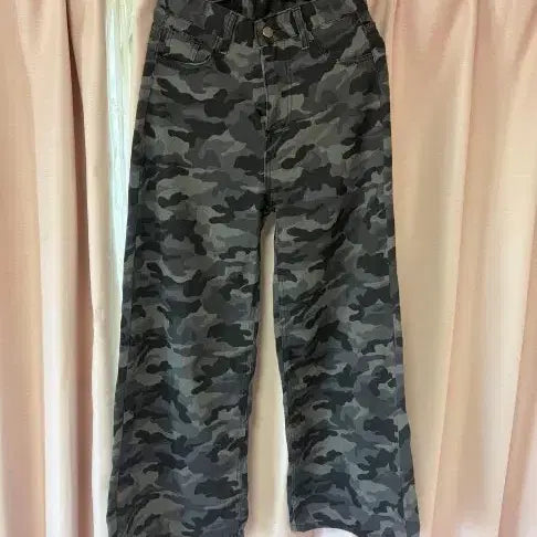 [BUNJANG] Camouflage Wide Pants / 카모플라쥬 와이드 팬츠