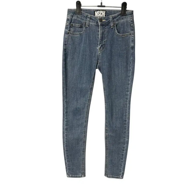 [BUNJANG] Mischief Women's Medium Indigo Skinny Jeans / M 미스치프 여성 미디엄인디고 스키니진