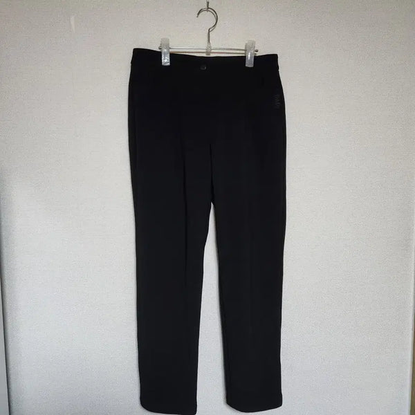 [BUNJANG] Winter Span Trousers Black / 24년 왁 융모 겨울 스판 바지 27