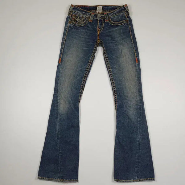 [BUNJANG] True Religion Joy Super T Bootcut Denim Pants (Size 26) / 트루릴리전 부츠컷 조이 슈퍼티 데님팬츠 [26]