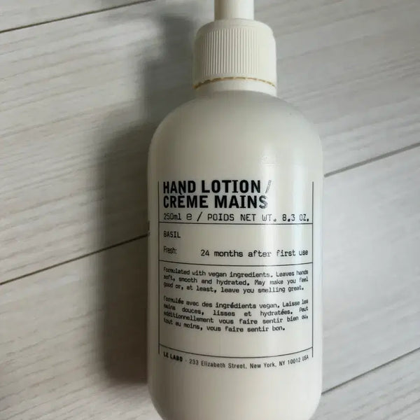 [BUNJANG] Le Labo Basil Hand Lotion (New) / 새상품 르라보 핸드로션 르라보 바질