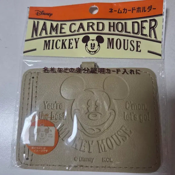 [BUNJANG] Disney Mickey Mouse Card Holder Case / 새상품:)디즈니 미키마우스 카드 홀더 케이스