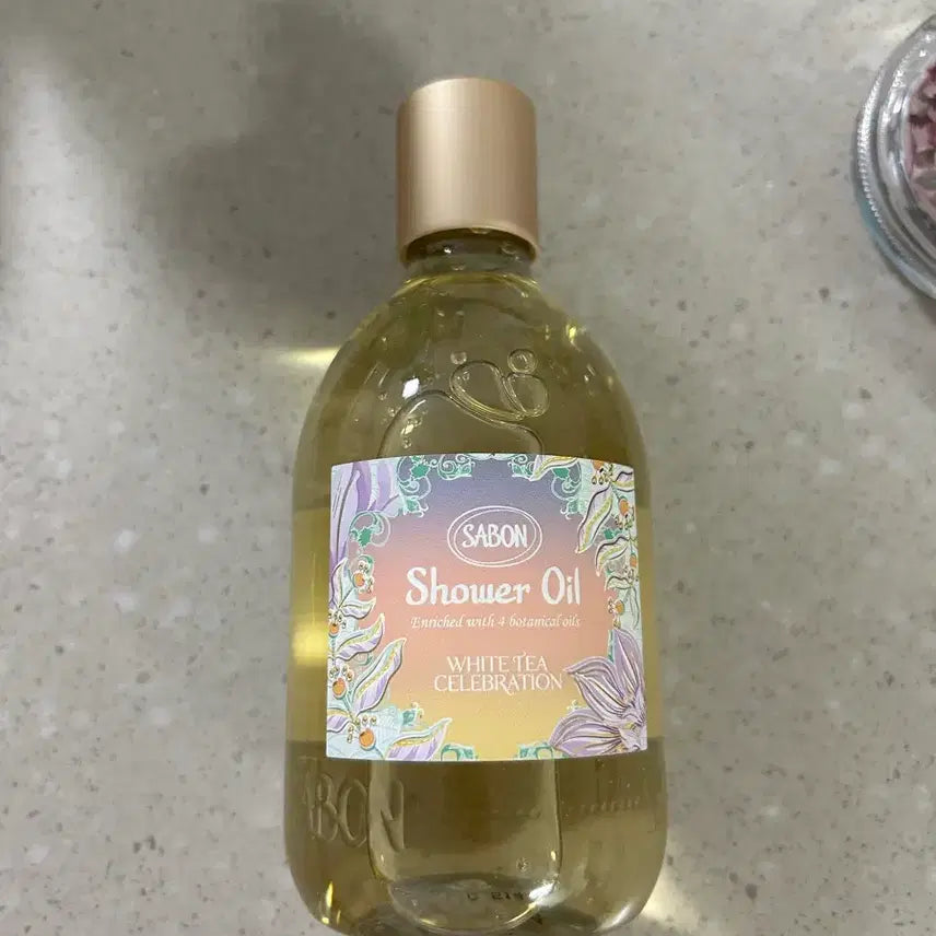 [BUNJANG] Sabon White Tea Shower Oil (Sealed) / 미개봉 사봉 화이트티 샤워오일