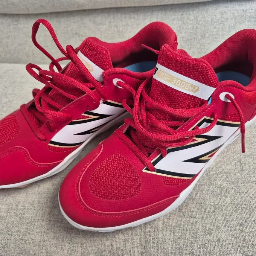 [BUNJANG] New Balance 3000 V7 Baseball Cleats Red 285mm / 뉴발란스 3000 V7야구화 레드 285mm