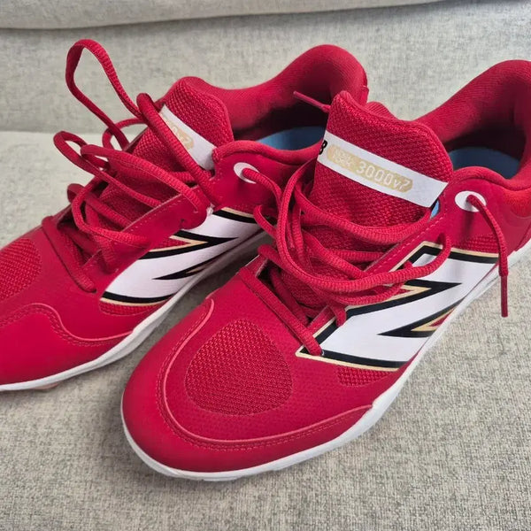 [BUNJANG] New Balance 3000 V7 Baseball Cleats Red 285mm / 뉴발란스 3000 V7야구화 레드 285mm
