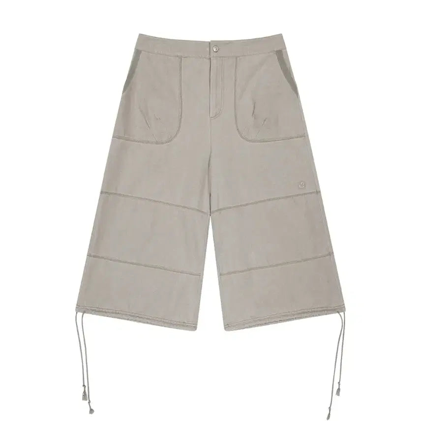 [BUNJANG] Koiseo Oxford Zigzag Pants 2 Beige / 코이세이오 옥스퍼드 지그재그 팬츠 2 베이지
