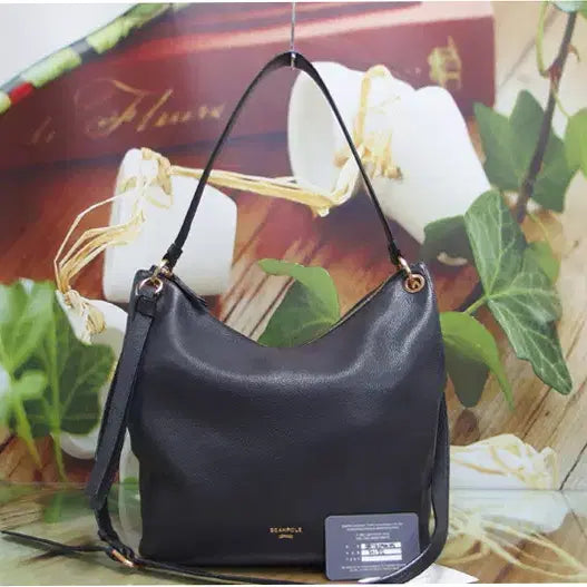 [BUNJANG] Beanpole Leather Shoulder Cross Bag / 구제토토 빈폴 가죽 숄더백 크로스백 정품 중고가방 60708