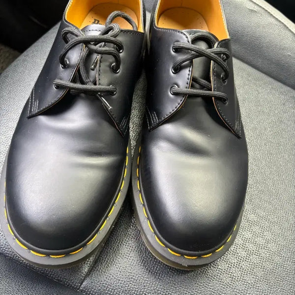 [BUNJANG] Dr. Martens 1461 Smooth Leather Loafers - Black, Size 270 / 닥터마틴 1461 스무스 블랙 270