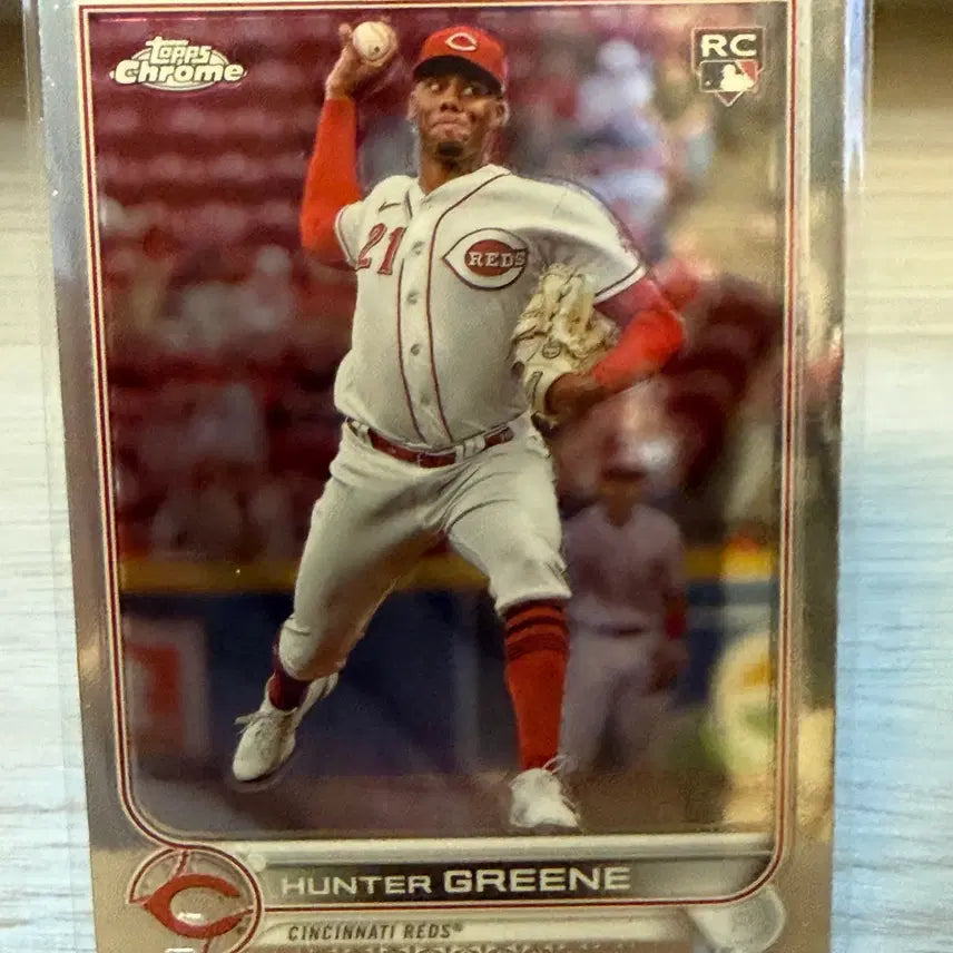 [BUNJANG] MLB Cincinnati Reds Hunter Greene Rookie Card / [MLB] 신시내티 헌터 그린 루키 카드