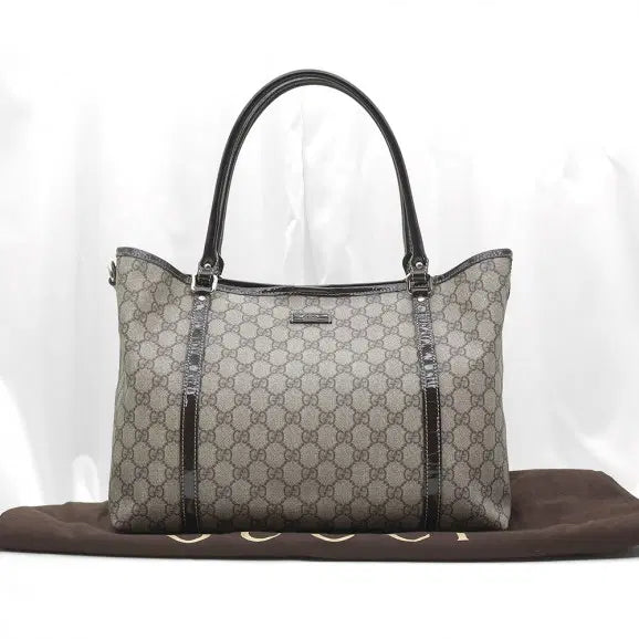 [BUNJANG] Gucci 197953 PVC GG Logo Canvas Shopper Joy Shoulder Bag / Gucci(구찌) 197953 PVC GG로고 캔버스 쇼퍼 JOY 숄더백