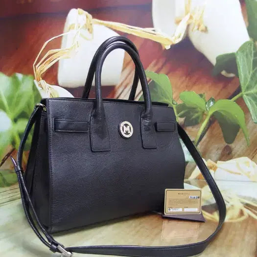 [BUNJANG] Metrocity Leather Tote Bag / 구제토토 메트로시티 가죽 토드백 정품 중고가방 60708
