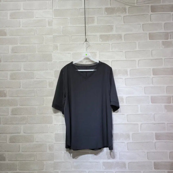 [BUNJANG] V-Neck Short-Sleeve T-Shirt Size 77 / ㅊ219 브이넥 반팔 77