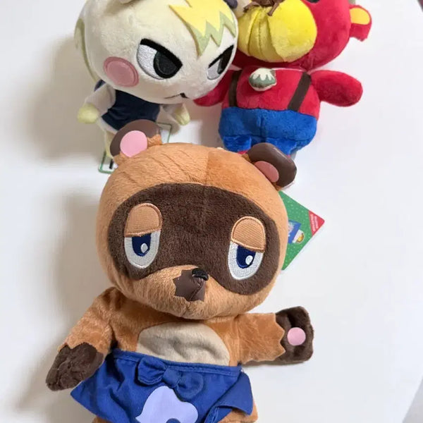 [BUNJANG] Animal Crossing Tom Nook / Gary / Dazed Plush Bundle Set / 동물의숲 고전 너굴사장/쭈니/해탈한 인형 일괄