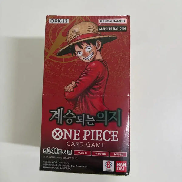[BUNJANG] One Piece Card Game Romance Dawn Saga: Legacy of Will (Sealed Box) / 원피스 카드 13탄 계승되는 의지(슈링크 o)