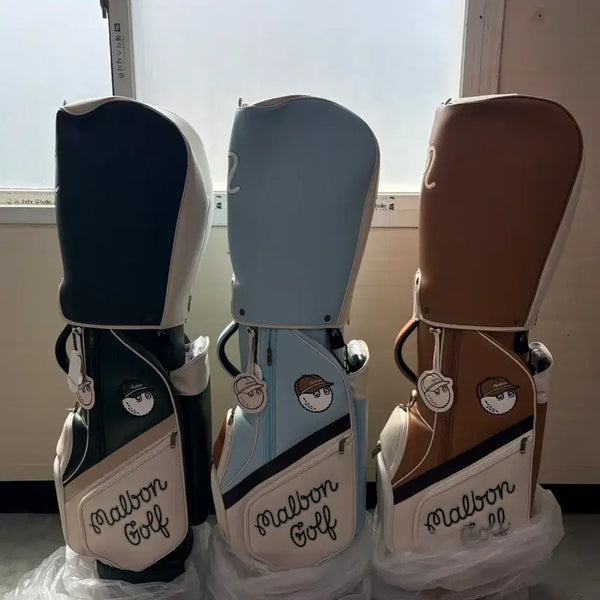 [BUNJANG] Malbon Trolley Caddy Bag with Wheels / 당일배송/ 말본 트롤리 캐디백 휠 골프백 바퀴 스포츠 골프 가방 스포츠