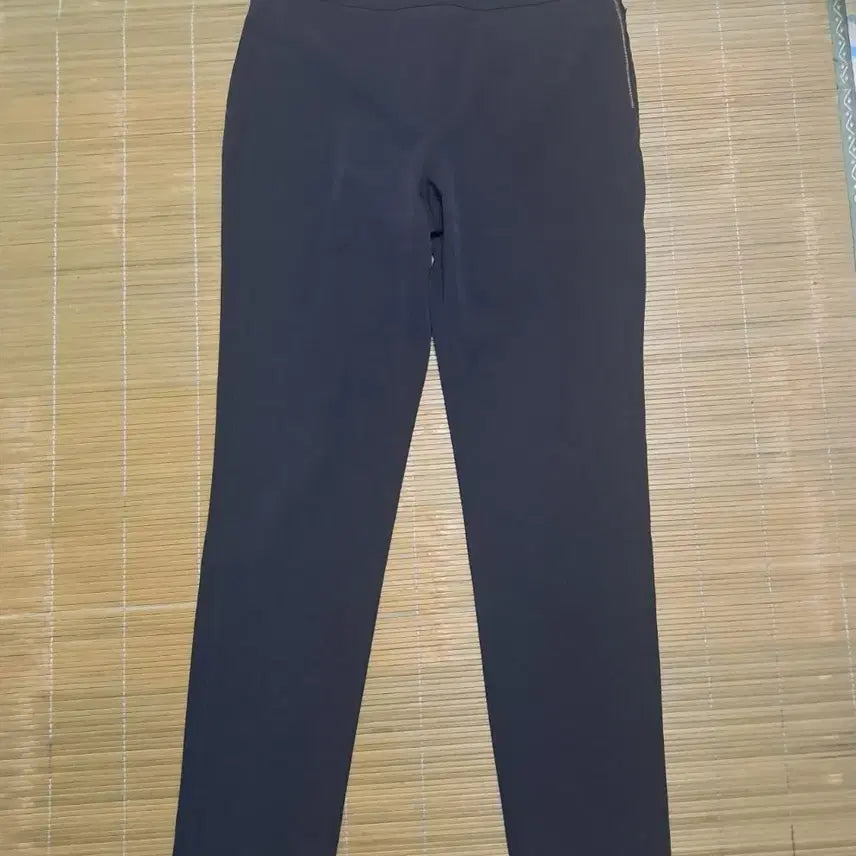 [BUNJANG] TIME Black Zipper Detail Slacks Pants / 타임 블랙 지퍼 포인트 슬랙스 팬츠 바지 64(약55)