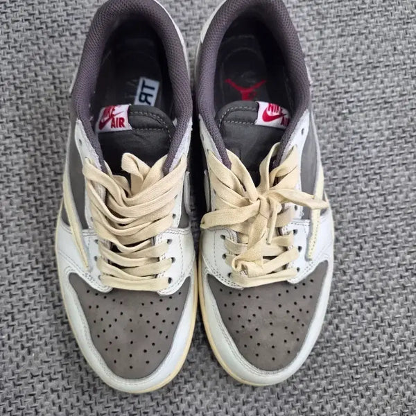 [BUNJANG] Nike Air Jordan 1 Low Travis Scott Reverse Olive (240) / 나이키 조던 트래비스 스캇 로우 240