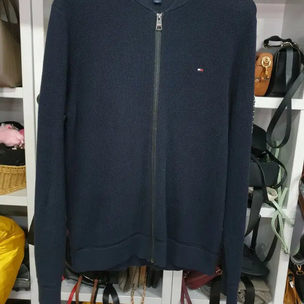 [BUNJANG] Tommy Hilfiger Knit Zip-Up M / 타미힐피거 니트집업 M