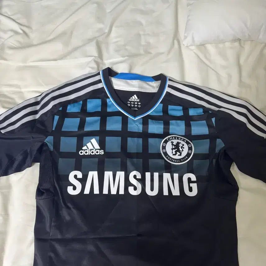 [BUNJANG] Chelsea 2011-12 Away Player Issue Techfit Jersey / 첼시 2011-12 어웨이 테크핏 선수용(Player Issue) V13910 정품