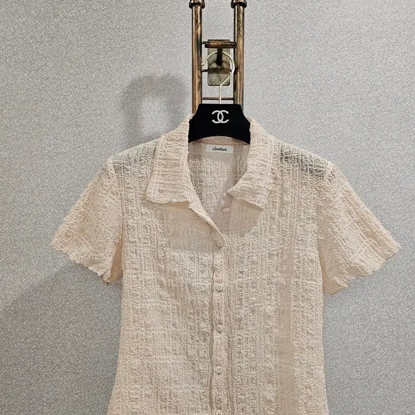 [BUNJANG] The Aperture Sheer Blouse / 디애퍼처