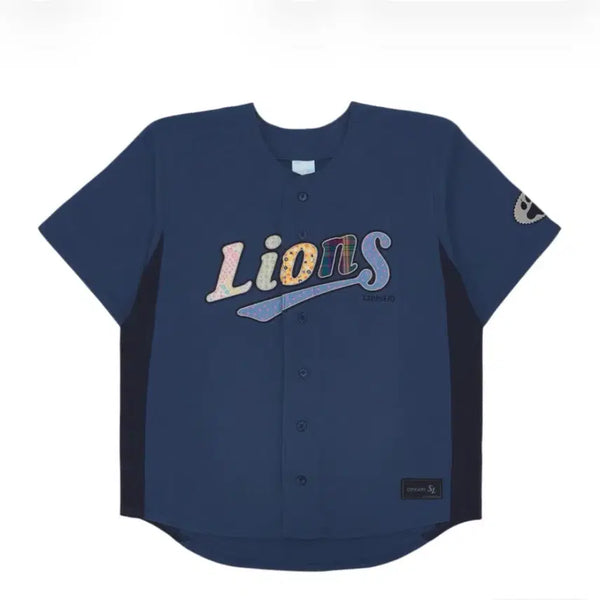 [BUNJANG] Koiseo Samsung Lions Baseball Uniform Navy M/L / 코이세이오 삼성 블루 m/l