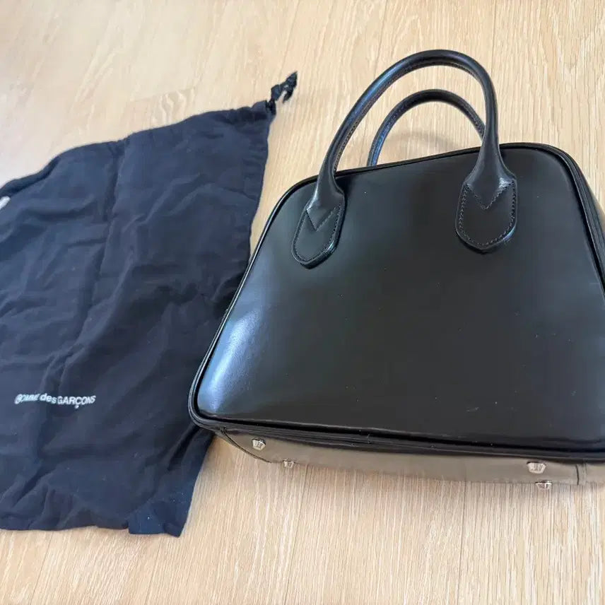 [BUNJANG] Comme des Garçons Aoyama Bag 2 Black Matte / 꼼데가르송 아오야마백 2호 블랙 무광